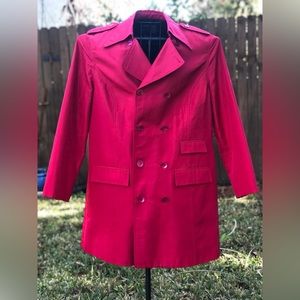 100% Silk hot pink jacket